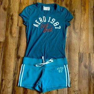 Shirt shorts set